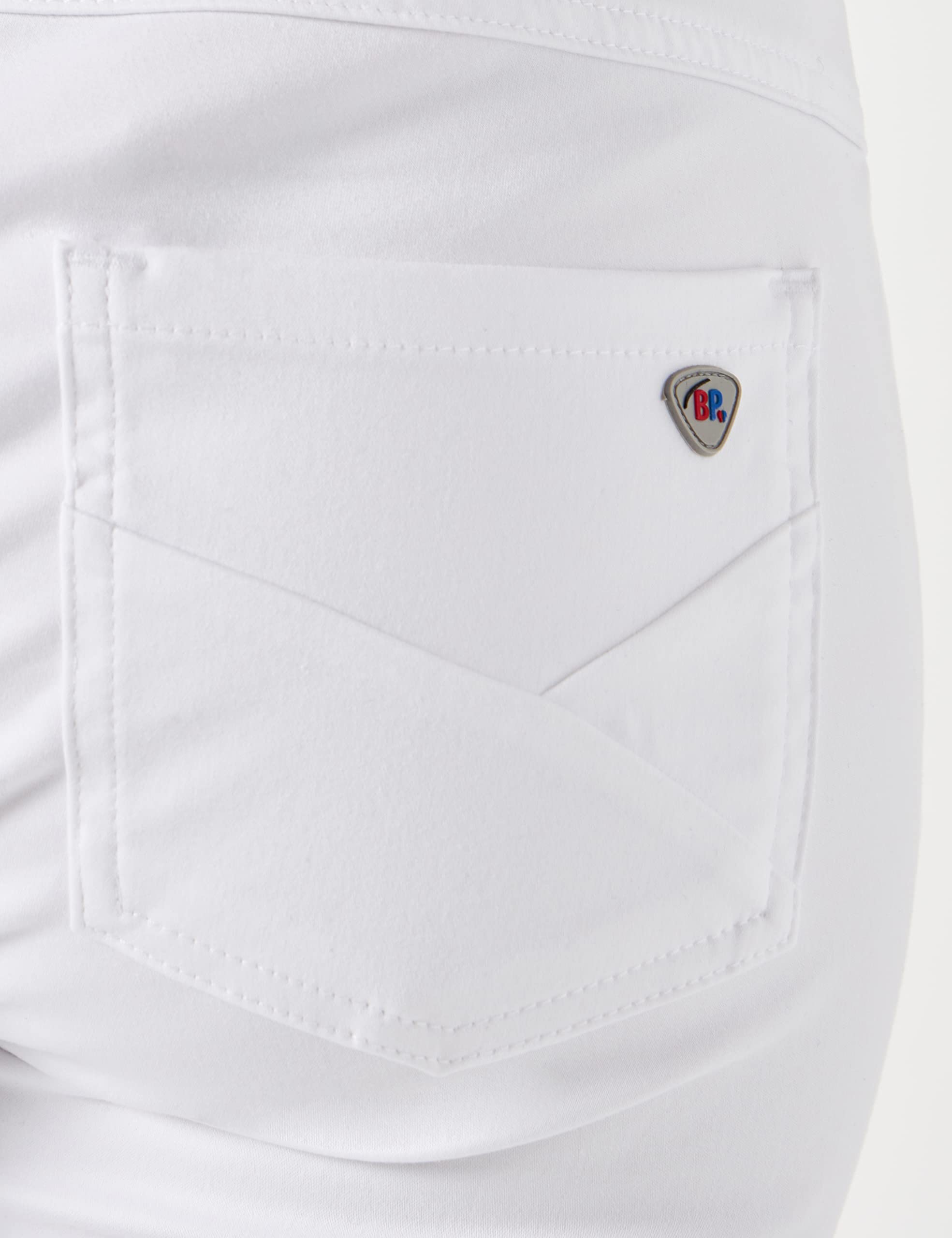 BP 1755-311-0021-27/32 Damen Slim-Fit Jeans - 65% Baumwolle, 30% Polyester, 5% Elastan - Komfort Stretch - Farbe Weiß - Größe 27/32