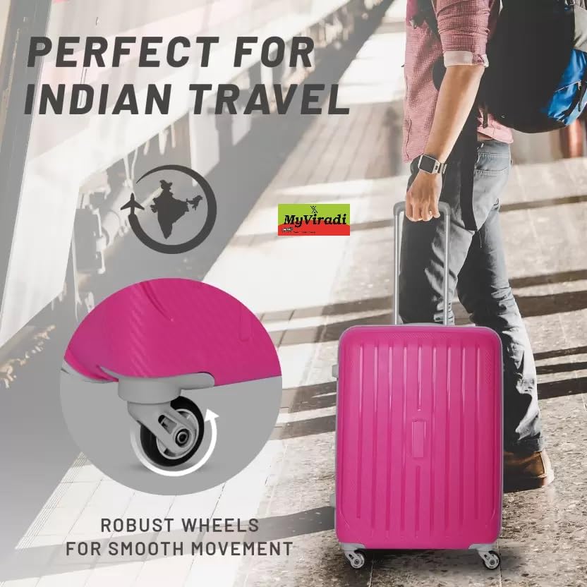 Image of Luggage Wheel,Handle,Lock Only for Replacement and Repair for VIP, Safari, Skybag, Amrican Tourister Suitcases Luggage Part ((5 CM WHEEL GREY) 4 PCS+1CUTTER)