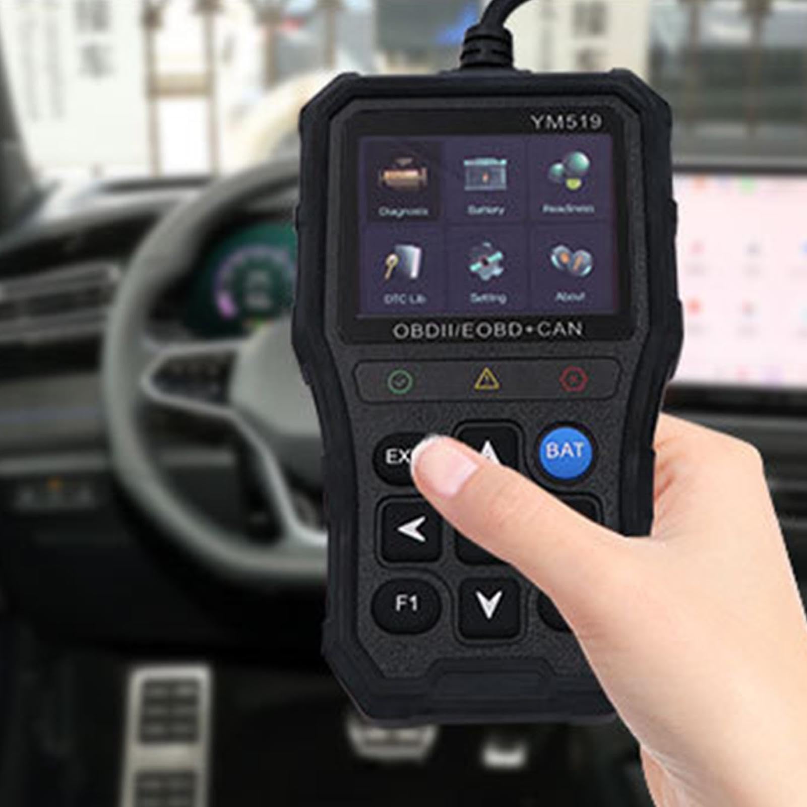 Amazon.co.jp: Obd Car Inspection Device, Portable Obd