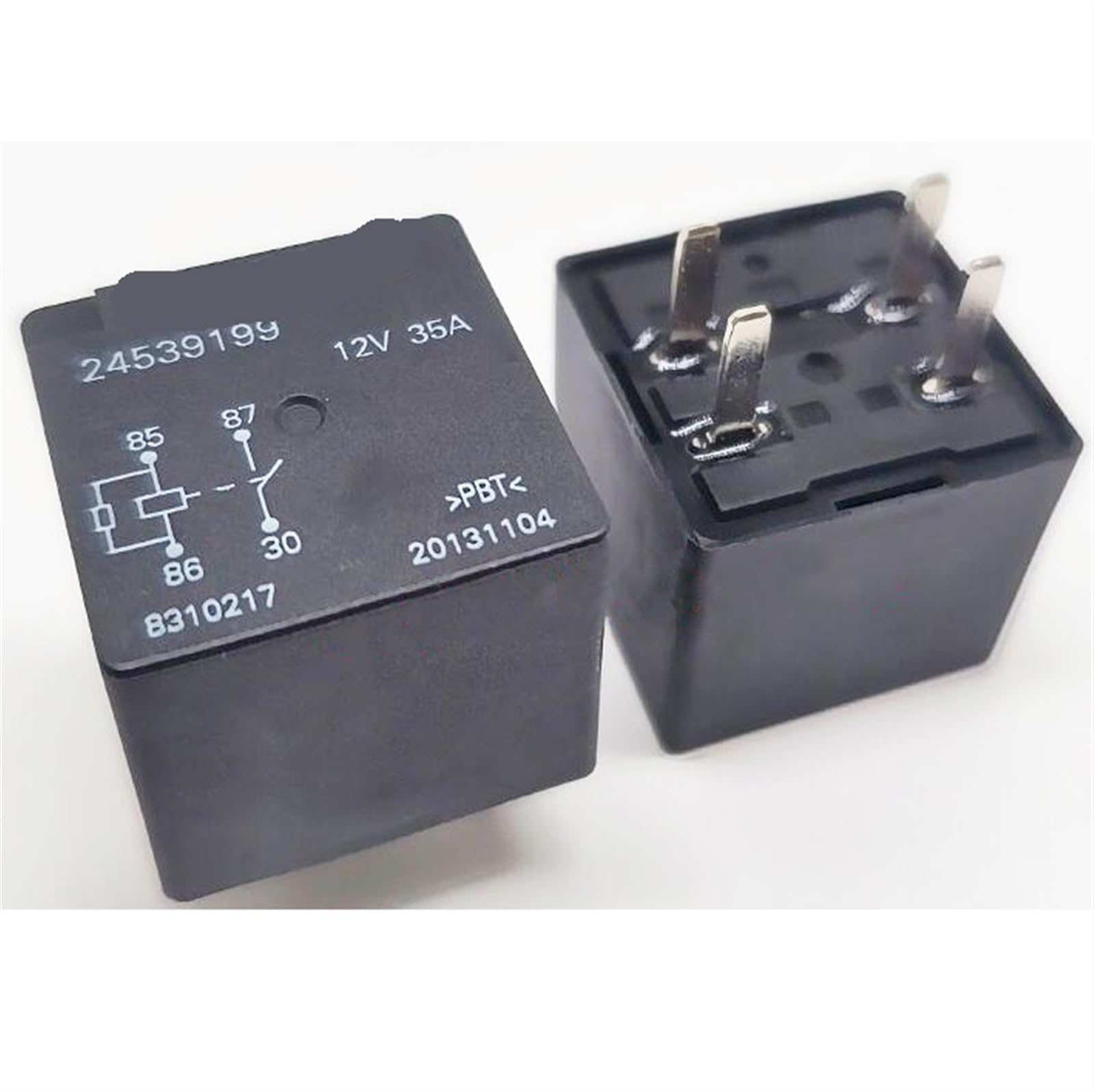 Relé 24539199 DC12V 35A de alta resistencia y cuatro pines para sistemas estables 2