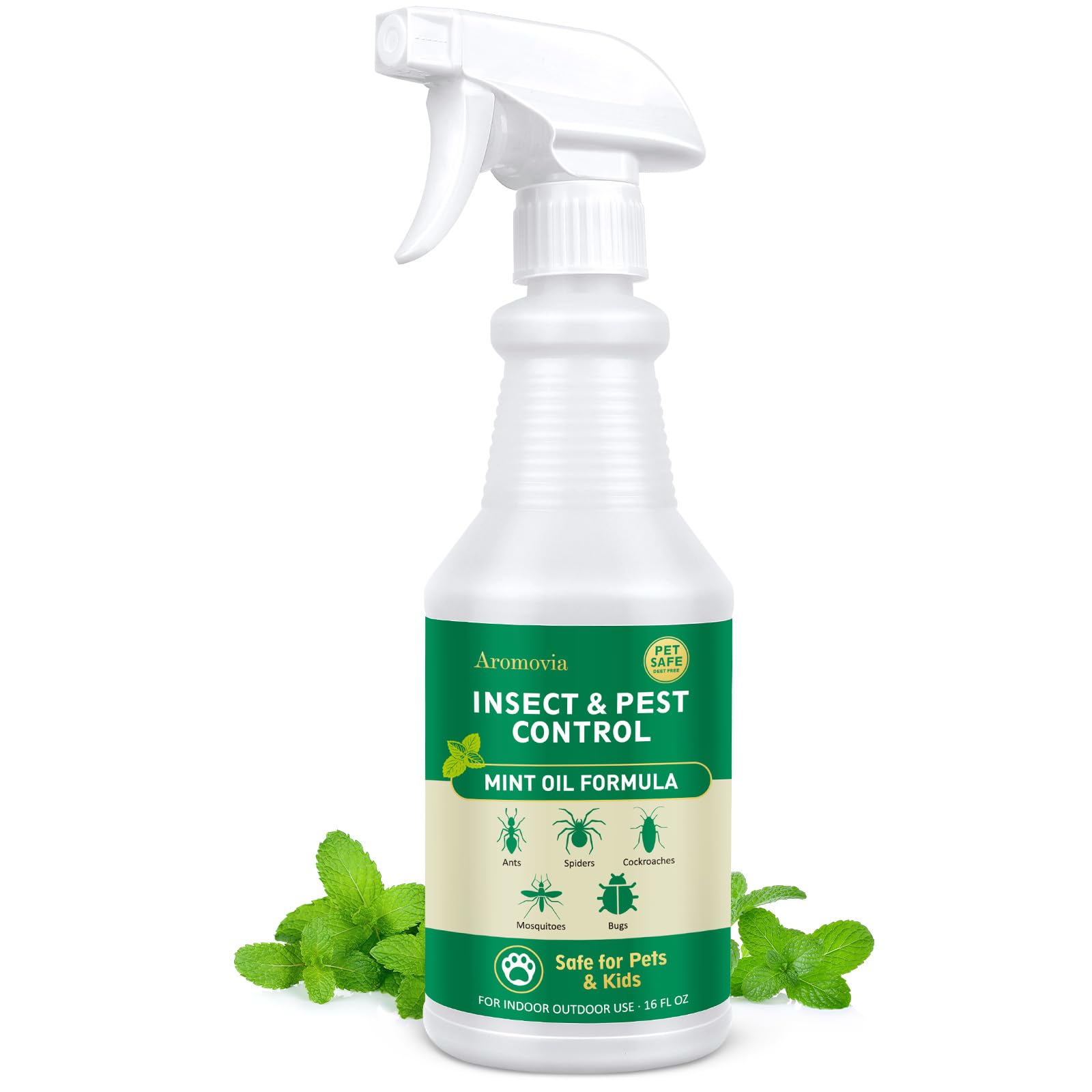 Aromovia Peppermint Oil Insect Repellent Spray