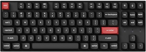 K8 Pro QMK/VIA Wireless Mechanical Keyboard, 80% Layout TKL Custom Programmable Bluetooth/Wired Gaming Keyboard with White Backlit, K Pro Banana Switch, PBT Keycaps for Mac Windows Linux