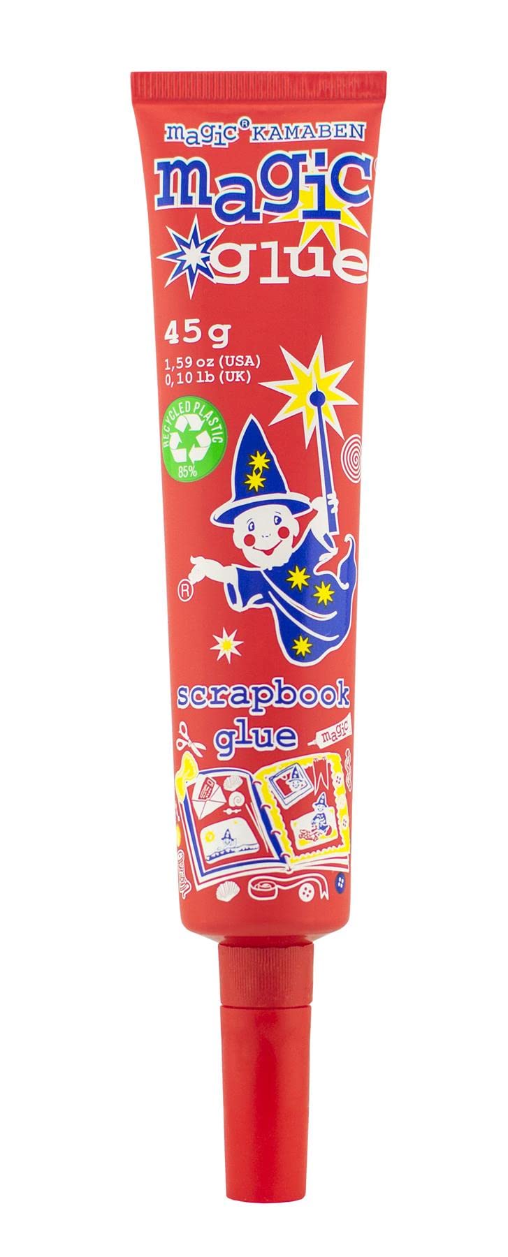 KAMABEN Magic® Scrapbook Glue 45g | Wood Book Spines Cardmaking Paper Quilling