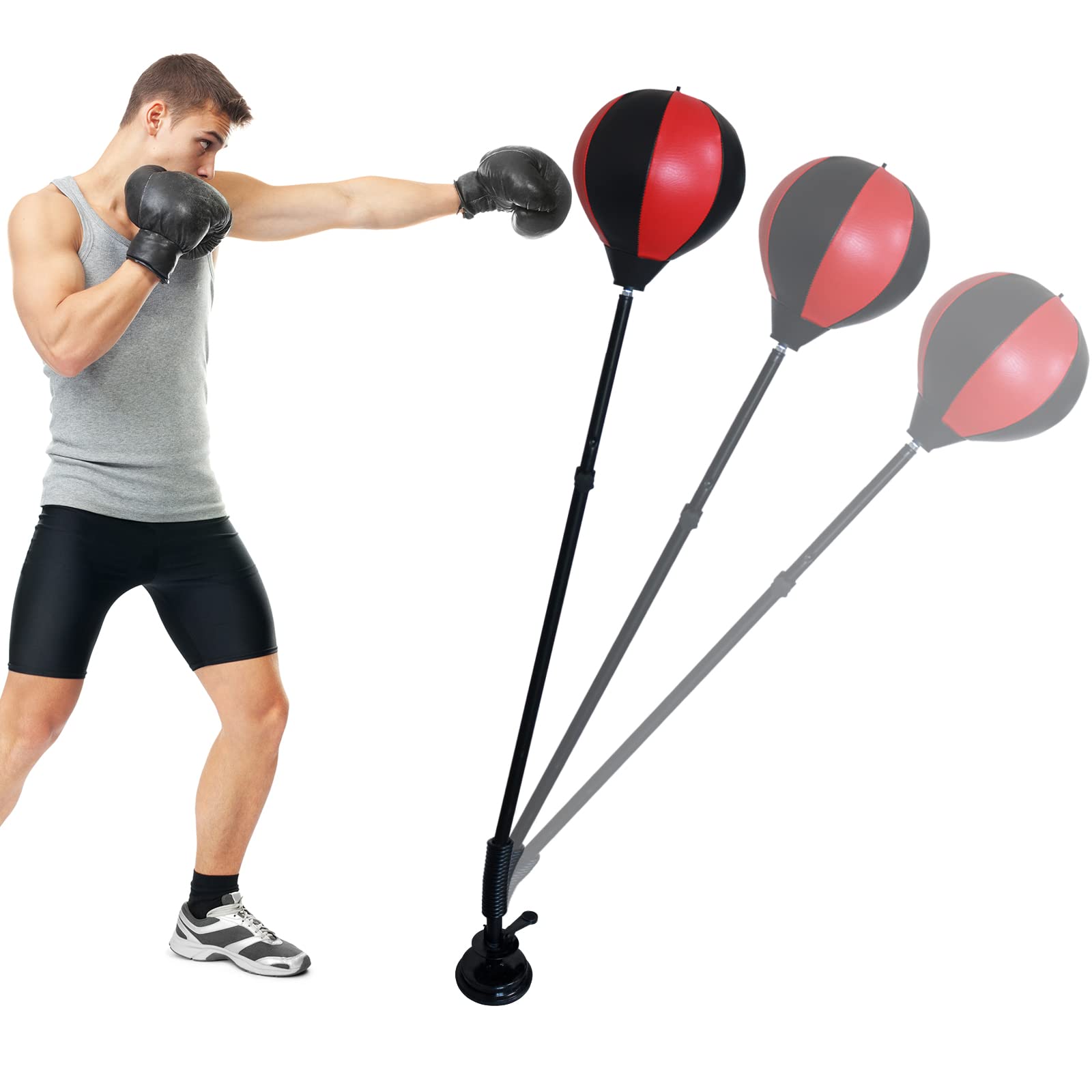 Buy HotMax Inflatable Punching Bag Stand for Adults and Kids Height