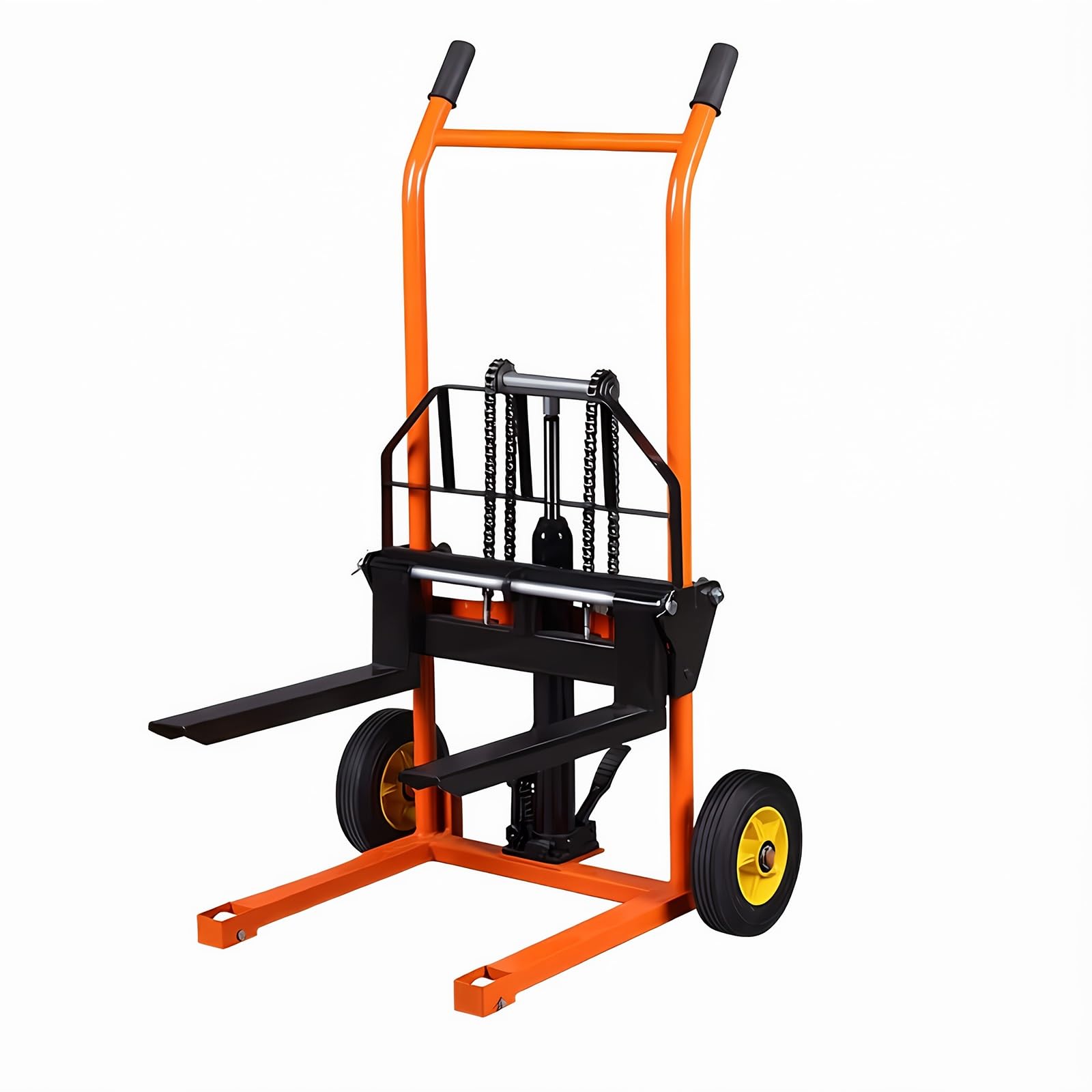 Cenz-888 pallet truck 200kg Manual Stacker Hydraulic Pallet Lift Fork Truck for Warehouse Loading