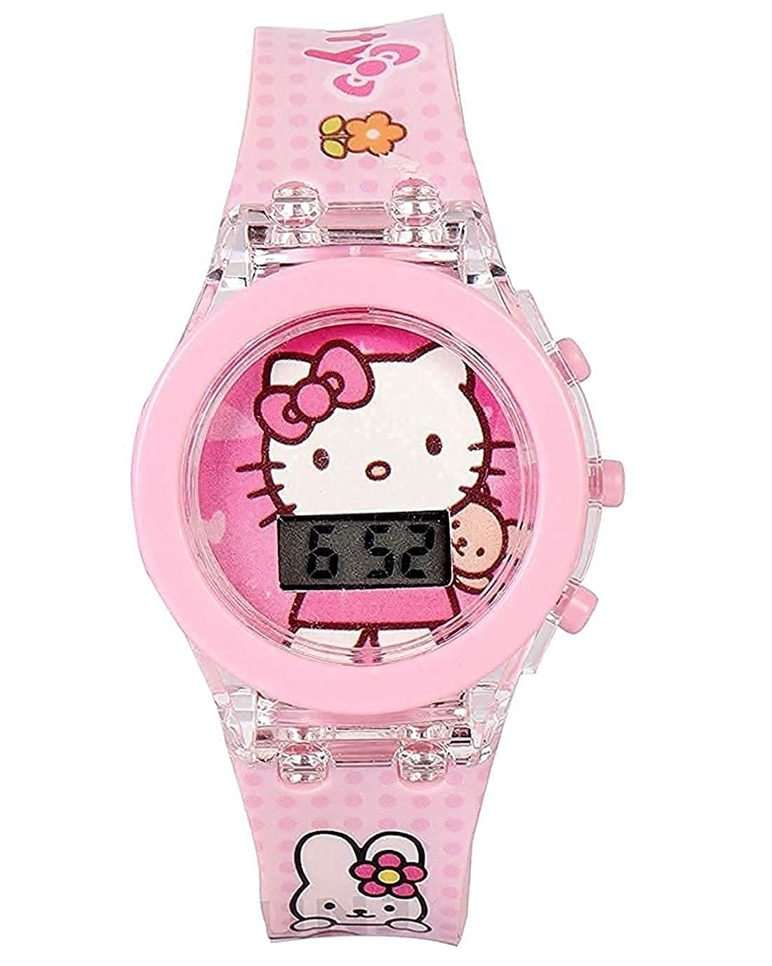Lionmati Helo Kity Girl Theme Edition Kid Watch for Girl 3D Kid Light Glowing Watch for Girl Stylish with Small Dial Waterproof Watch Strong case for Kid Age 3+ to 9 Year Old (B0B5LRXG2L) Amazon Price History, Amazon Price Tracker