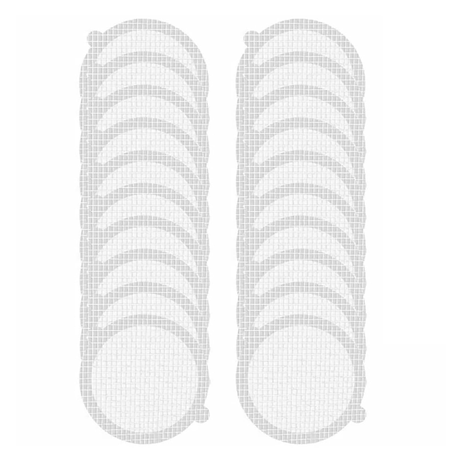 10-50PCS Disposable Floor Drain Sticker Shower Hair Catcher Cover Sink Blocker Bathtub Mesh Filter(Circle-11cm-20PCS)