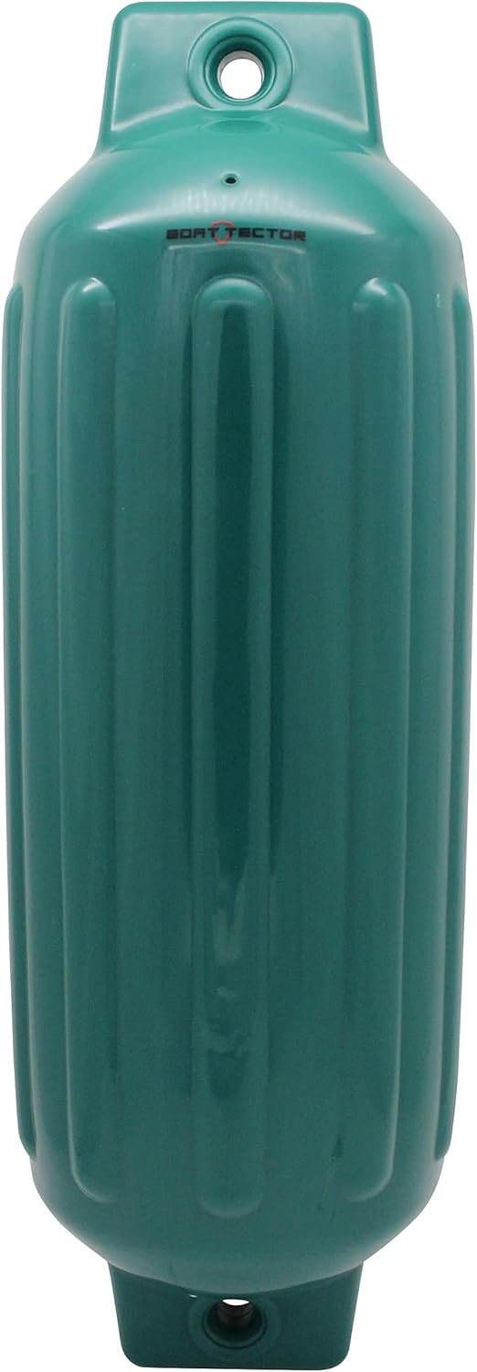 Extreme Max 3006.7554 BoatTector Inflatable Fender - 8.5" x 27", Forest Green