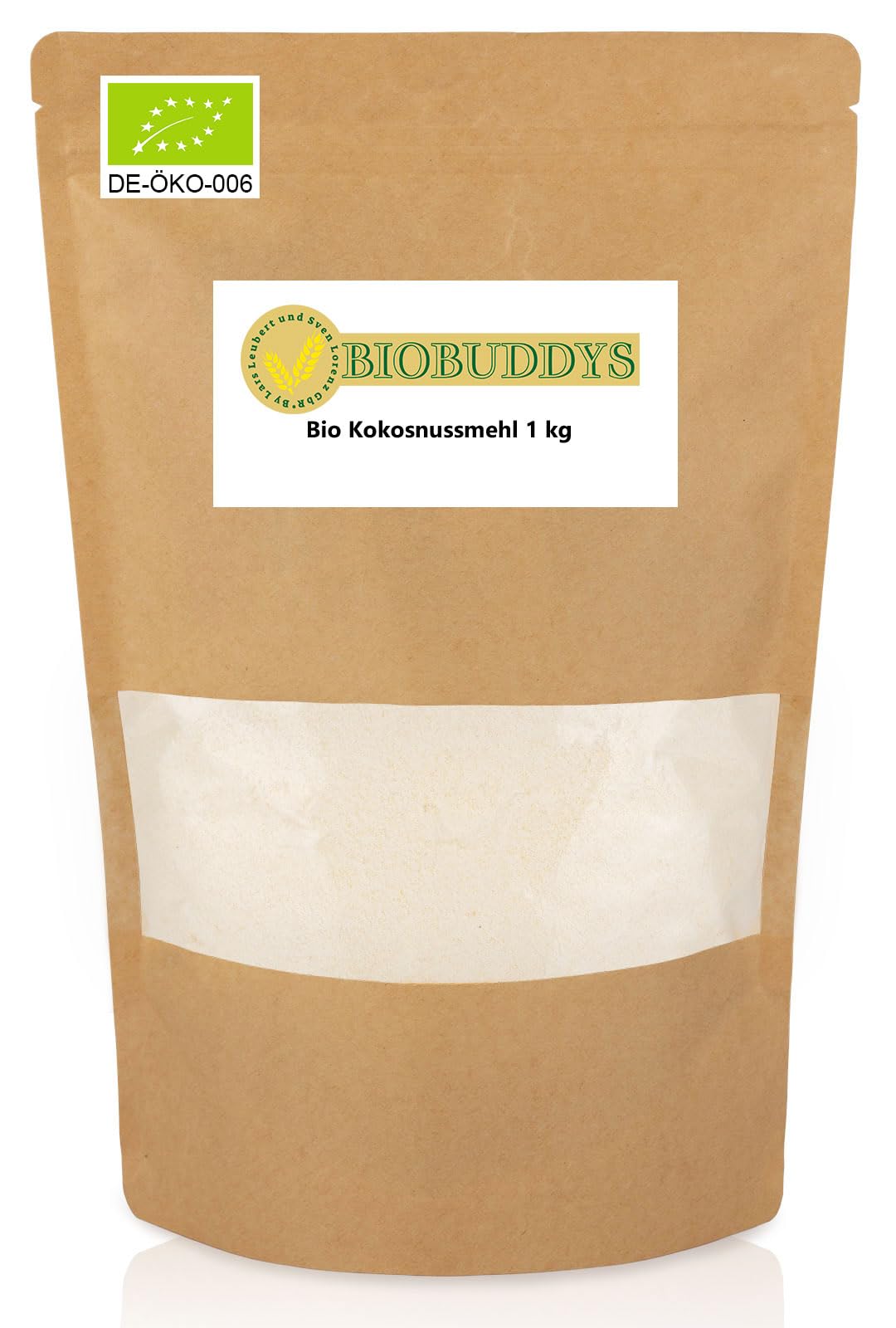 Bio Kokosmehl - 1 kg 10er Pack | Feine Backzutat für Kuchen, Pancakes, Desserts und glutenfreie Rezepte