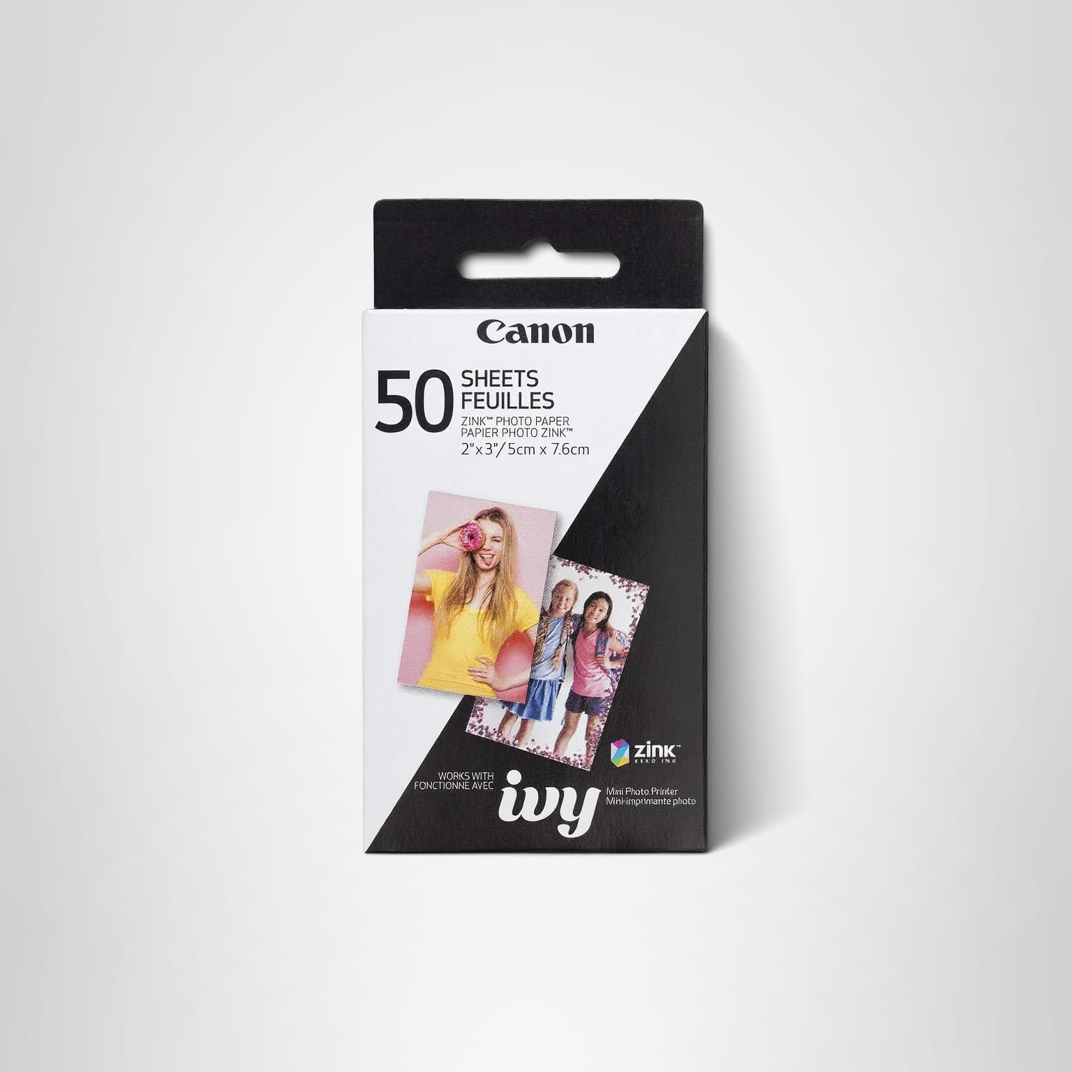 Amazon | Canon(キャノン) Zink フォトペーパーパック | フォト用紙