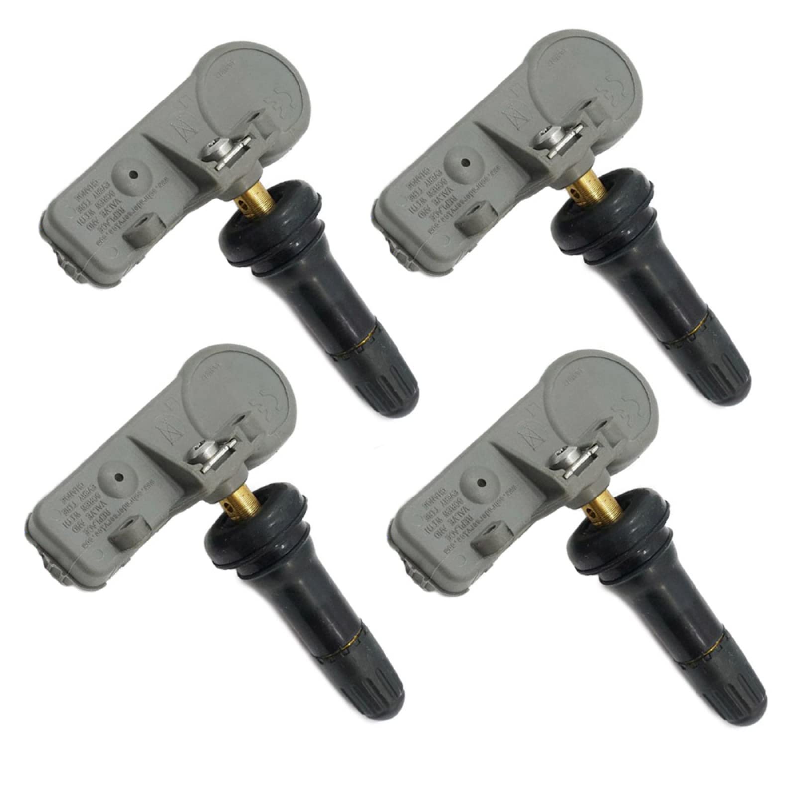Sensore di Pressione Pneumatici per Auto per SsangYong, Actyon, Korando, Kyron, Rodius, 41990-34000, 4 Pezzi, sensore di monitoraggio della Pressione dei Pneumatici TPMS