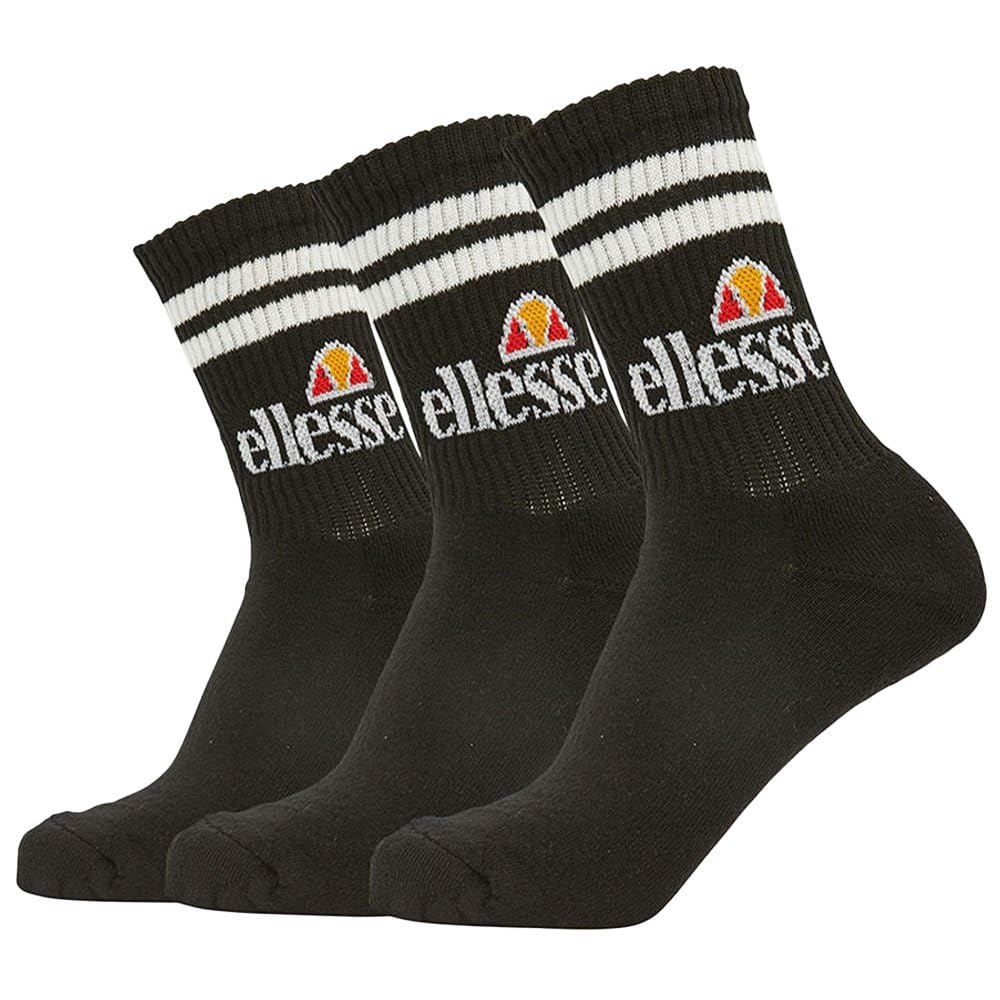 ELLESSE Pullo 3 Units Quarter Short Socks 3 Pairs EU 37-42