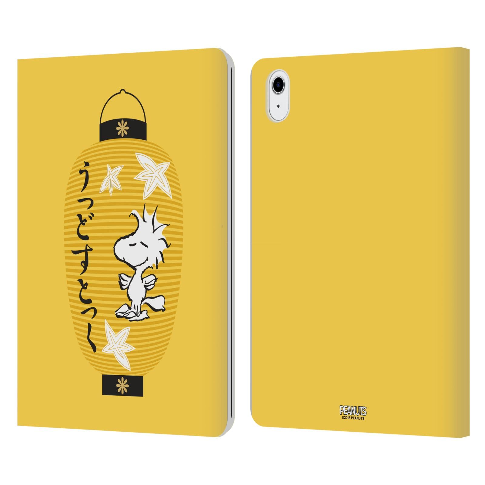 Funda Peanuts Snoopy Oriental para iPad Air 2022 de cuero tipo libro protectora de tableta 7