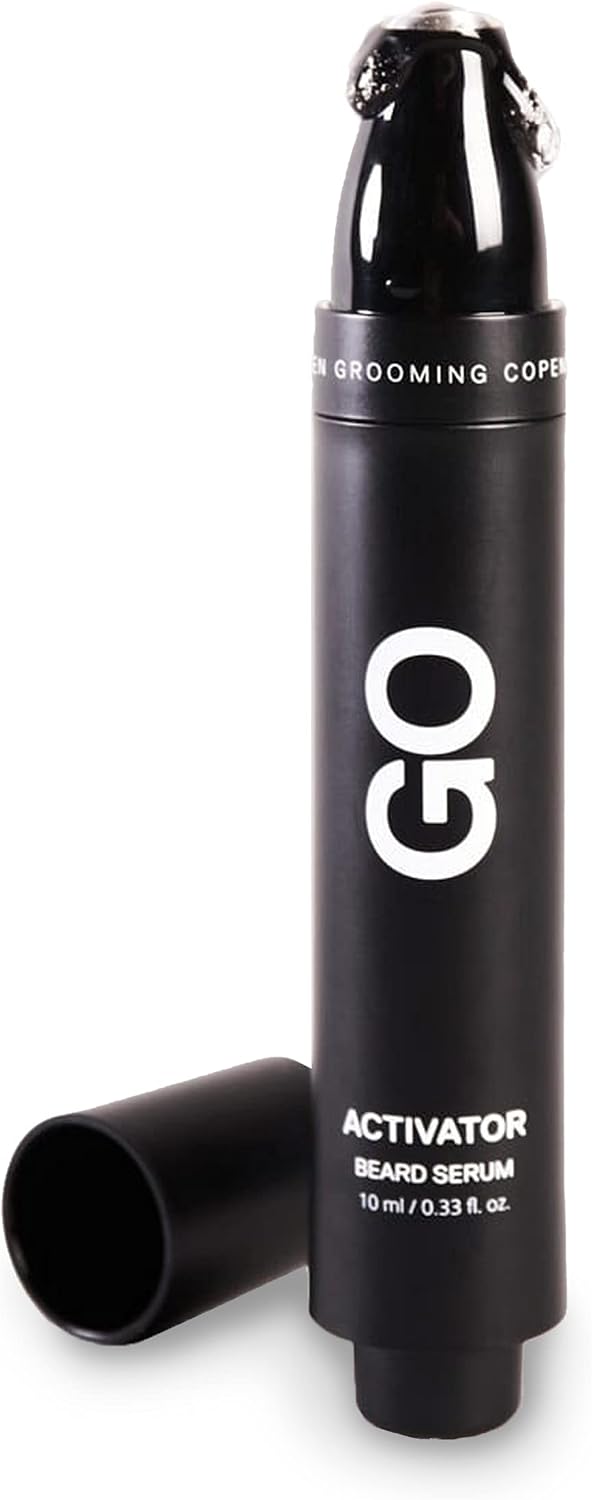 Copenhagen Grooming Activator Go (10ml) - Natural Facial Hair Growth Serum - Effective Beard Growth Oil Serum