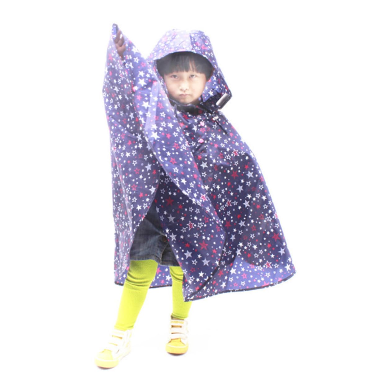 VALICLUD 2 Piezas ponchos de lluvia para niños lumin light portstiles books hidrofugante impermeables para niños pequeños chaqueta de lluvia para niñas ponchos para niños lindo bolso Bebé