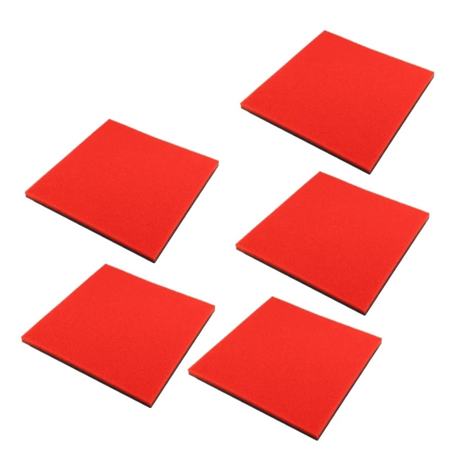 30 x 30 x 1,5 esponja del filtro de aire de alto flujo de corte libre para el elemento filtrante CVT de entrada del cortacésped scooter 50 x 50 x 1 accesorios (5 unidades)