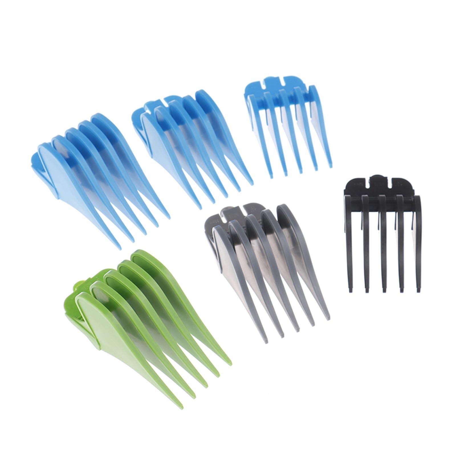 Haarschneider Schutz Haarschneider Schutz 51mm Schneidführung Kämme | Friseur Großer Grenzkam Elektrische Clippers Zubehör 3 Stück 32mm 38 Mm(Gray)