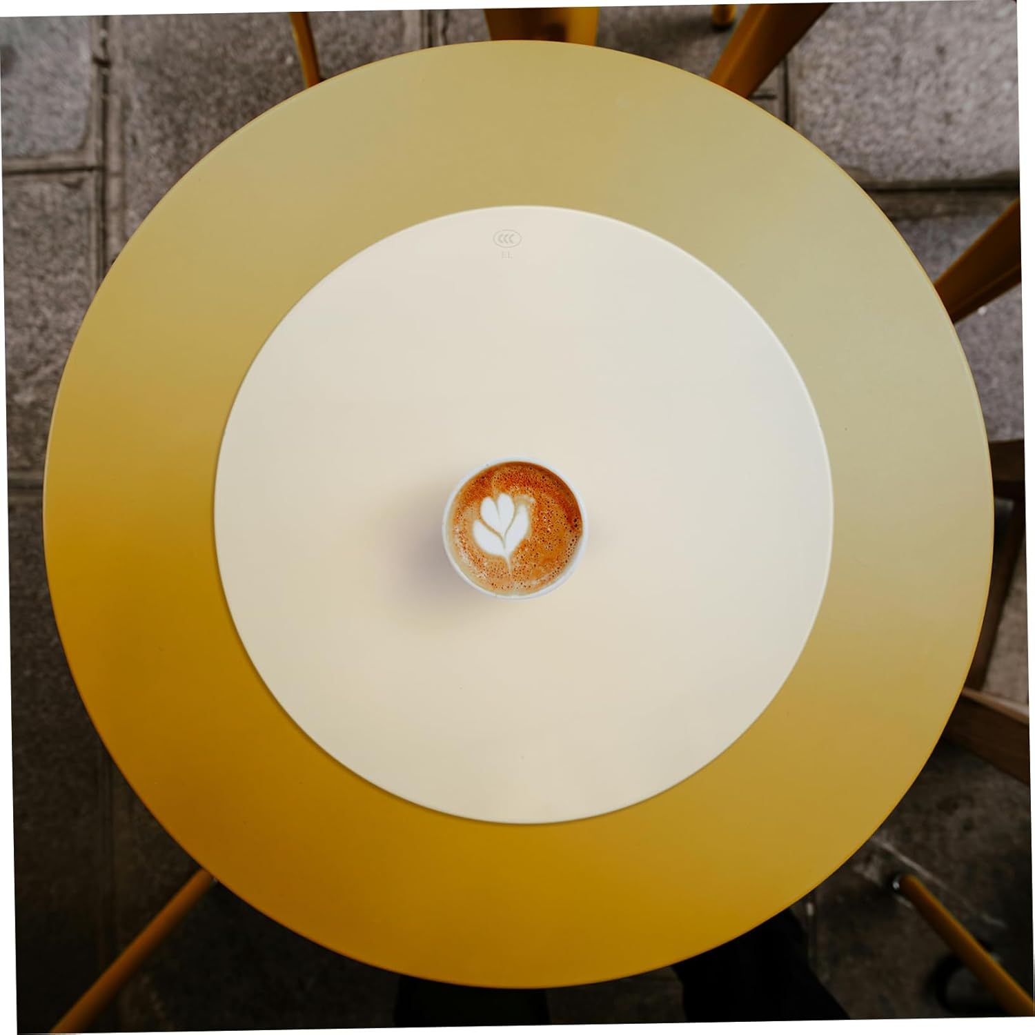 Mobestech Thickened Round Tempered Glass Tabletop for Small Coffee Table Dining Table and Restaurant Use Sturdy Surface Polished Edges