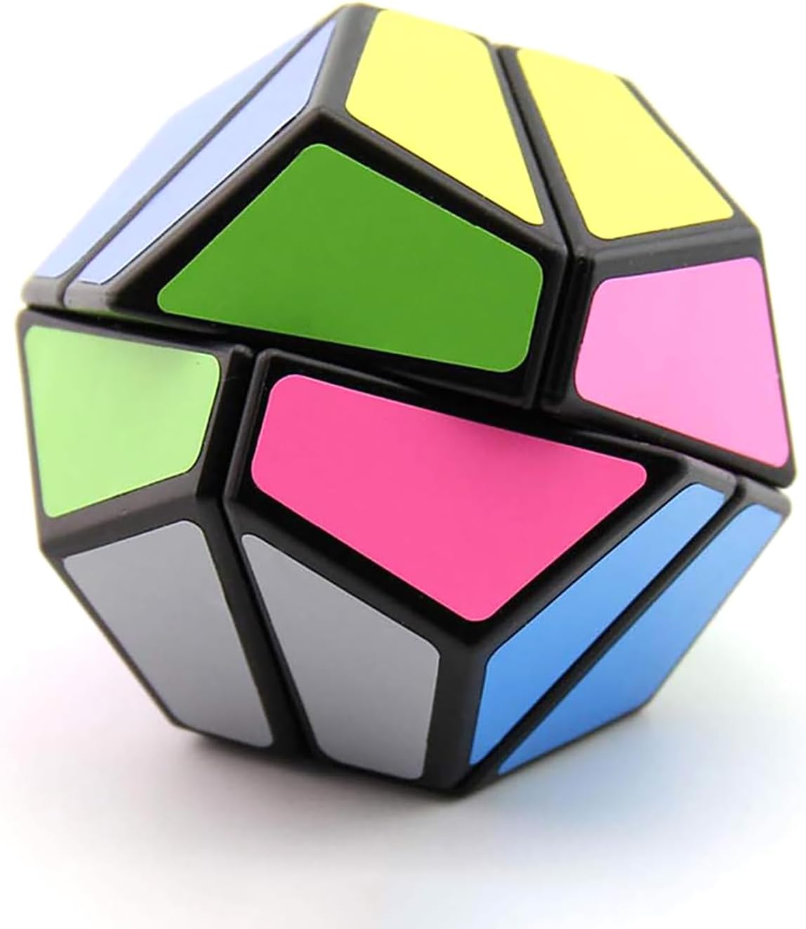 SUN-WAY 2-Layered 2x2 Megaminx Cube Sticker 2×2 Pentagonal Dodecahedron Speed Cube Puzzle Toys Brain Teasers