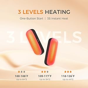 OCOOPA 2 in 1 Magnetic Rechargeable Hand Warmers, UT2s Mini Electric Handwarmers 2 Pack, Split USB-C, Reusable Portable Pocket Heater, Raynauds, Golf, Christmas, Tech Gifts for Women Men