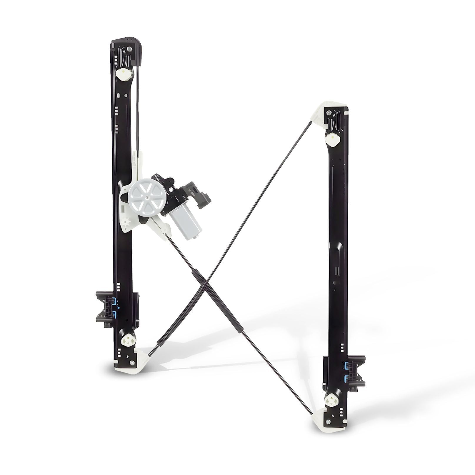 Front Driver Passenger Side Power Window Regulator w/Motor Compatible with Discovery L462 2017-2020 LR083211 LR083211 HY32-23201-AA Left & Right (Left)