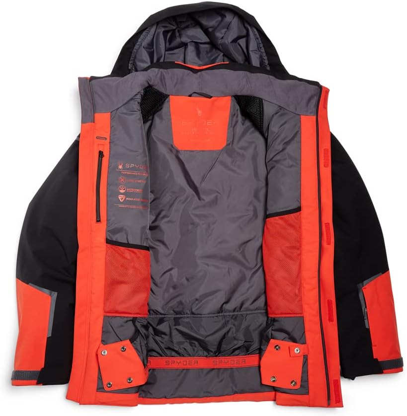 Spyder Mens Copper Insulated Ski Jacket - Image 7
