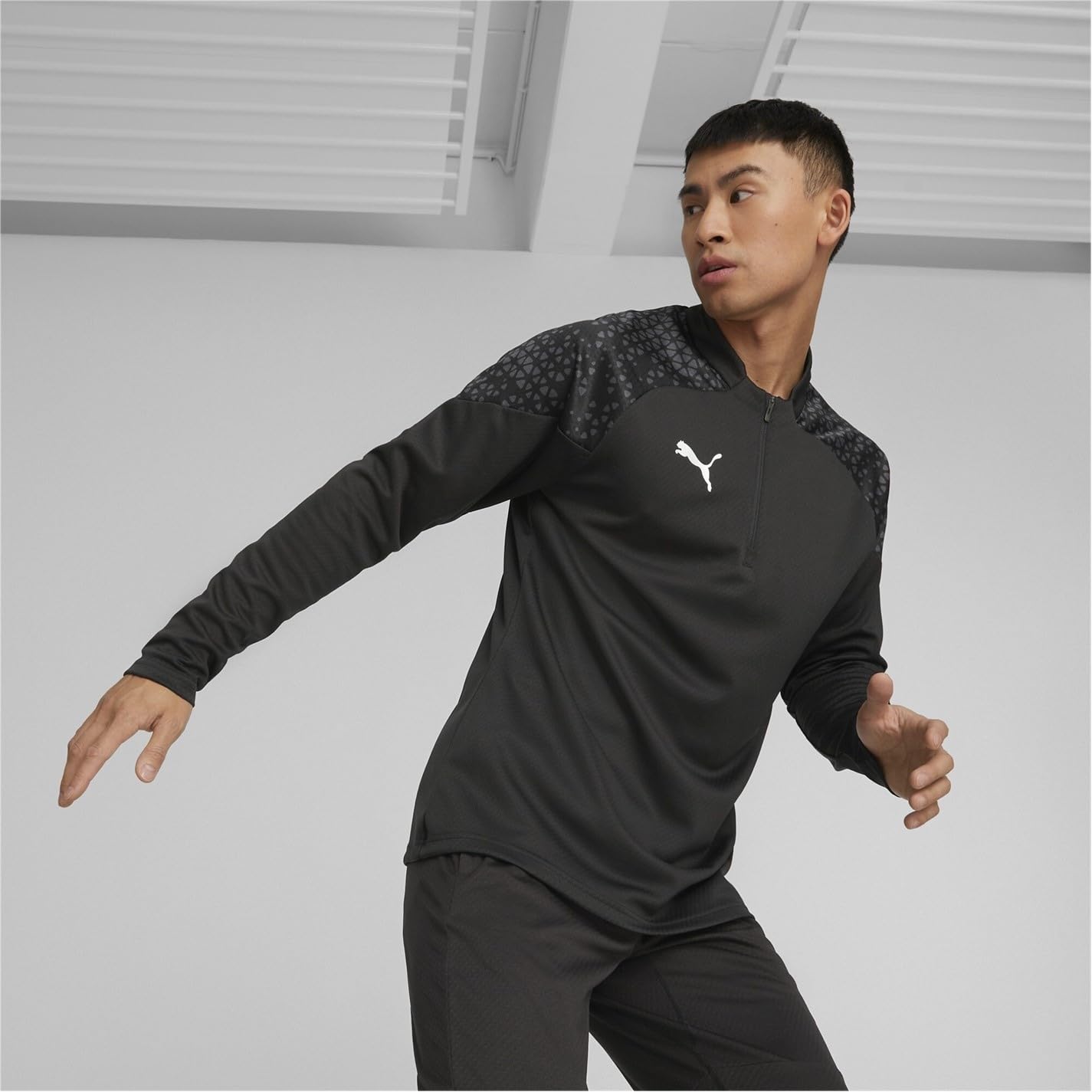 Puma Herren Teamcup Training 1/4 Zip Top Slim Fit Top