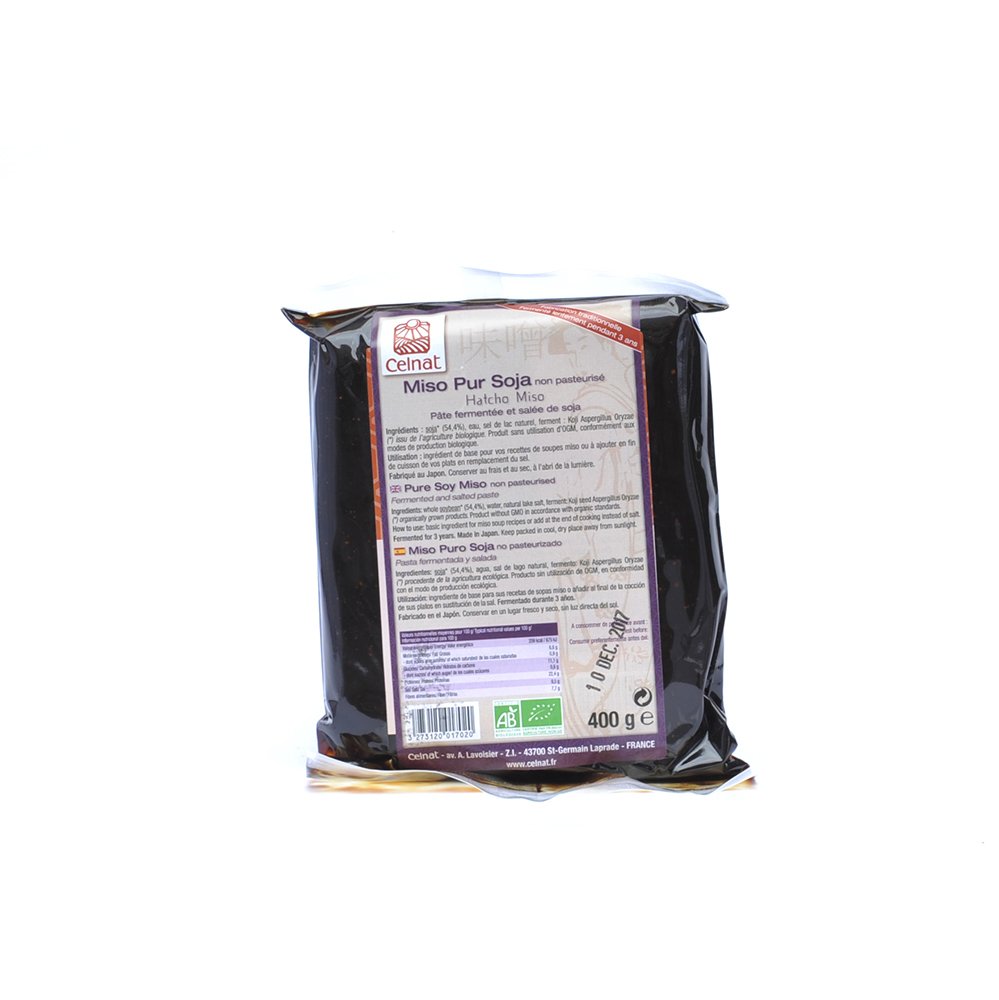 Celnat - Miso de puro soja 400 g