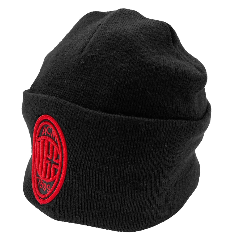 AC Milan 143048 Hat, Black, One Size Unisex-Adult - Image 4