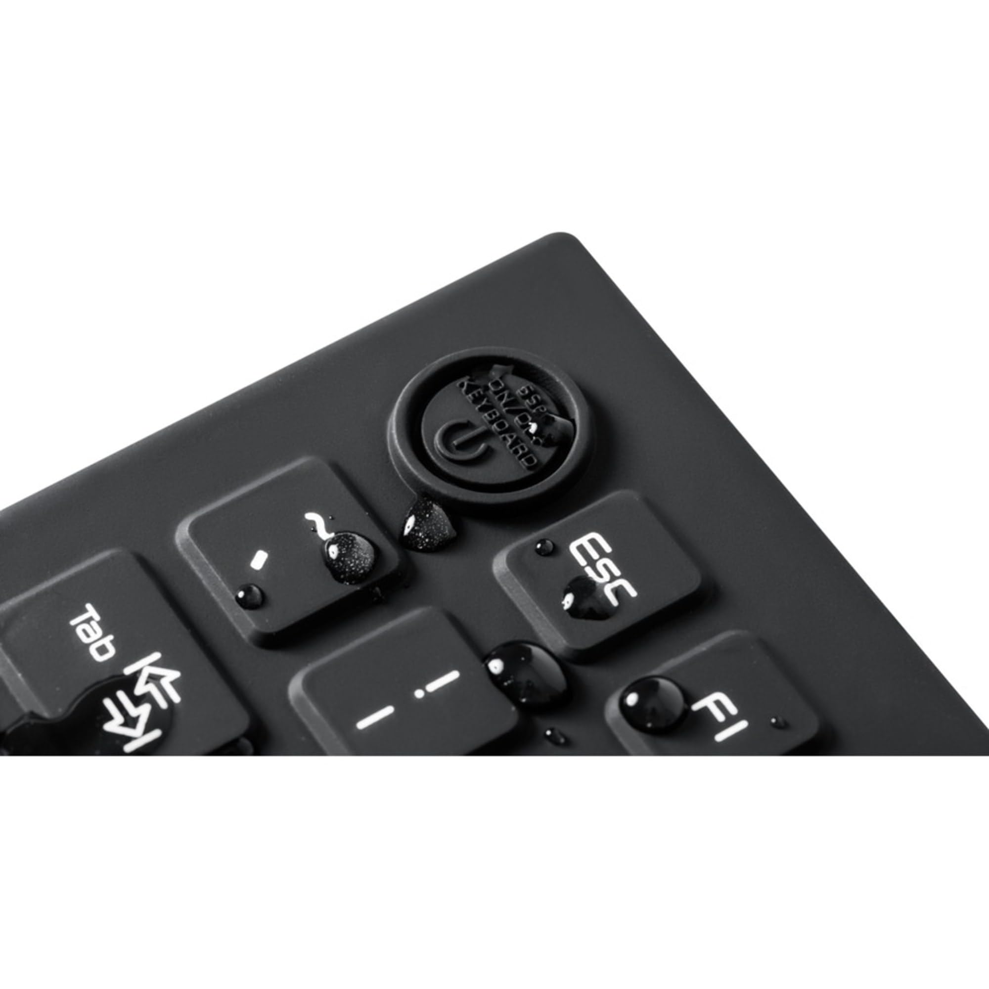 KBWKRC89PB-BK Klawiatura USB QWERTY English Black - Klawiatury (standardowa, z przewodem, USB, klawiatura membranowa, QWERTY, czarna)