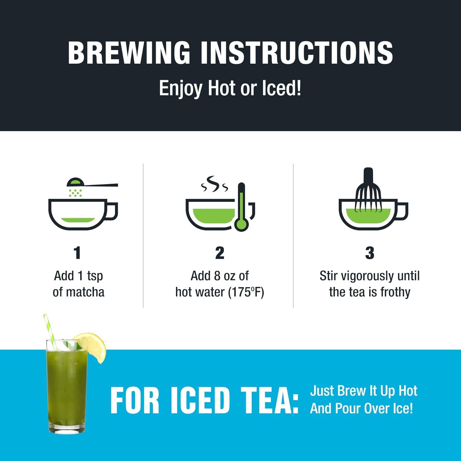 Tiesta Tea - Superior Matcha Superior Grade Japanese Matcha Powder High Caffeinated Green Tea Make Hot or Iced — view 5