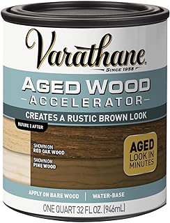Varathane 331305 Aged Wood Accelerator, Quart, Brown