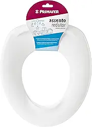 Atlas - Assento Redutor Infantil Plástico Adaptável Sobre Assento Sanitário Convencional, Cor Branca