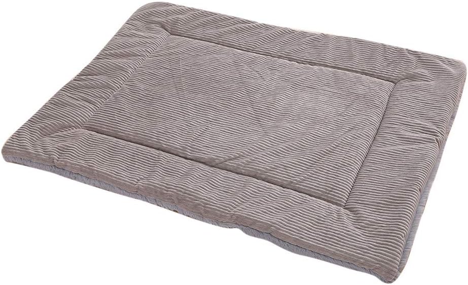 Lumumi Dog Short Plush Bed Mat, Cat Warm Sleeping Mattress Pet Bed Mat for Small Medium Big