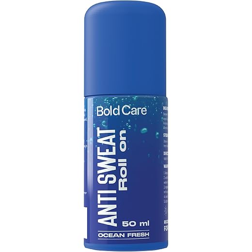 Bold Care Ocean Fresh Roll-On - Sweat Control & Freshness -