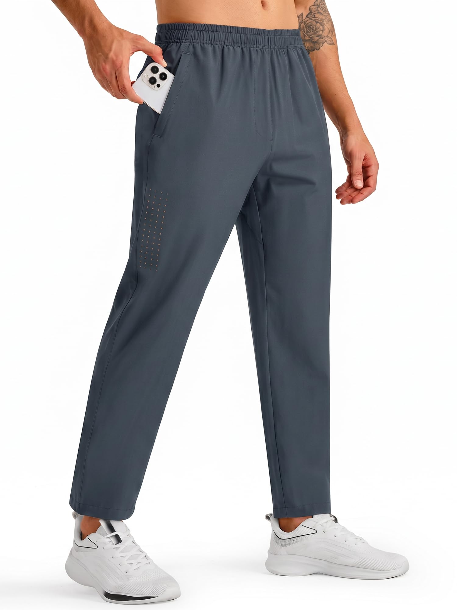 Men's Athletic Sweatpants Workout Joggers Gym Pants with Pockets