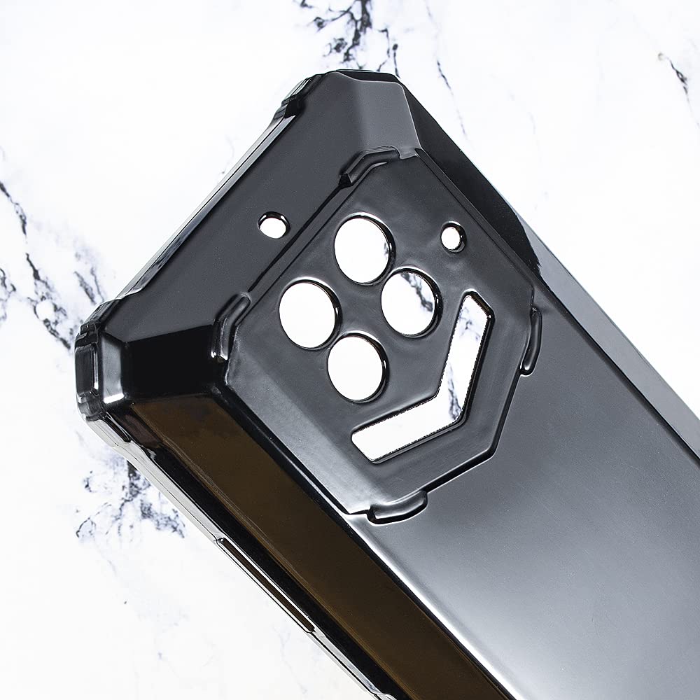 TPU Handyhülle Für Oukitel WP15 | Stoßfest, Schlank, Mit Präzisen Aussparungen (Schwarz)