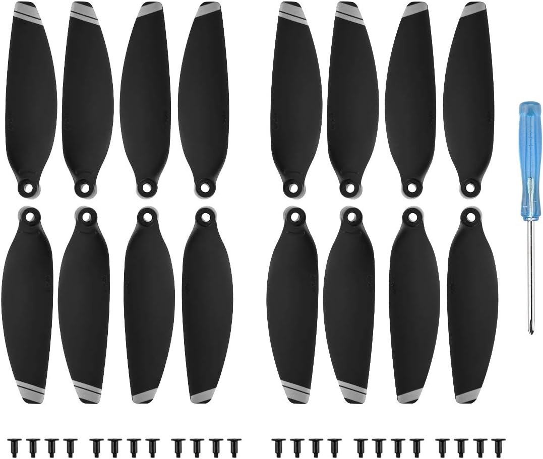 HeiyRC 16PCS Propeller for DJI Mavic Mini Drone Accessory,Replacement Backup 4726 Blade Props Airscrew Black