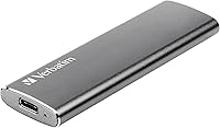 Vista 1 de Verbatim SSD externo Vx500 de 240 GB, USB 3.1 Gen 2 - Grafito