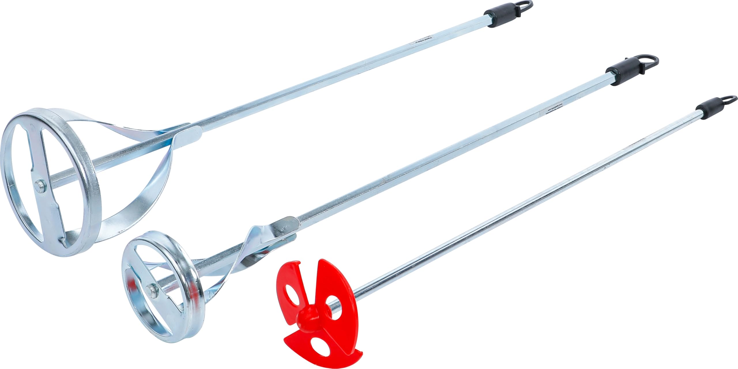 BGS Diy 6840 | Farbrührer- und Mörtelmischer-Satz | 3-tlg. | Rührquirl/Farbmischer