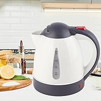 Vista 4 de Hervidor eléctrico para automóvil, portátil, 33.8 fl oz CC 24 V, encendedor de cigarrillos para coche, camión, hervidor de agua, botella para té