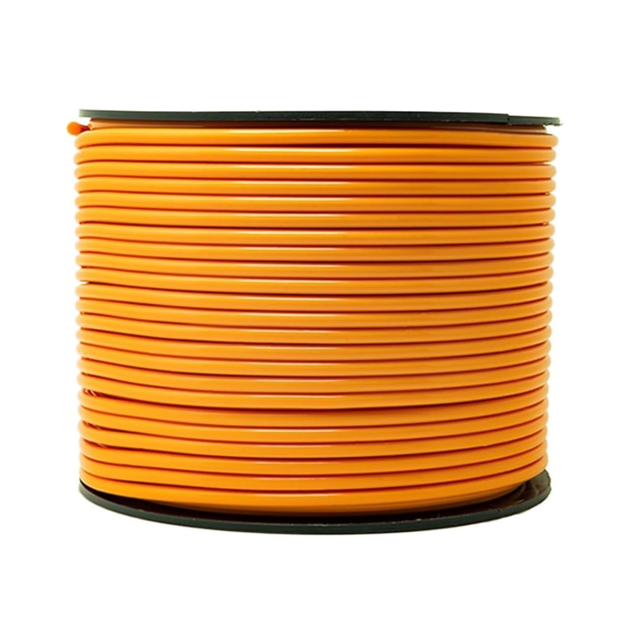 BPABDEITR PVC Welding Round Rod Wire 4mm X 100m Multicolor(Oranje)
