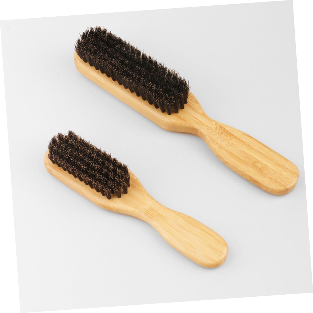 BELLIFFY Men's Hair Brush Set Barber Neck Duster Shaving Brush and Beard Scrubber Styling Tool Kit