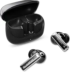 Quiet 50 Pro Fones de ouvido sem fio com cancelamento ativo de ruído Bluetooth 6.0 Hi-Res Audio Com 6 microfones 36 horas de tempo de reprodução Detecção de uso intra-auricular (Preto)