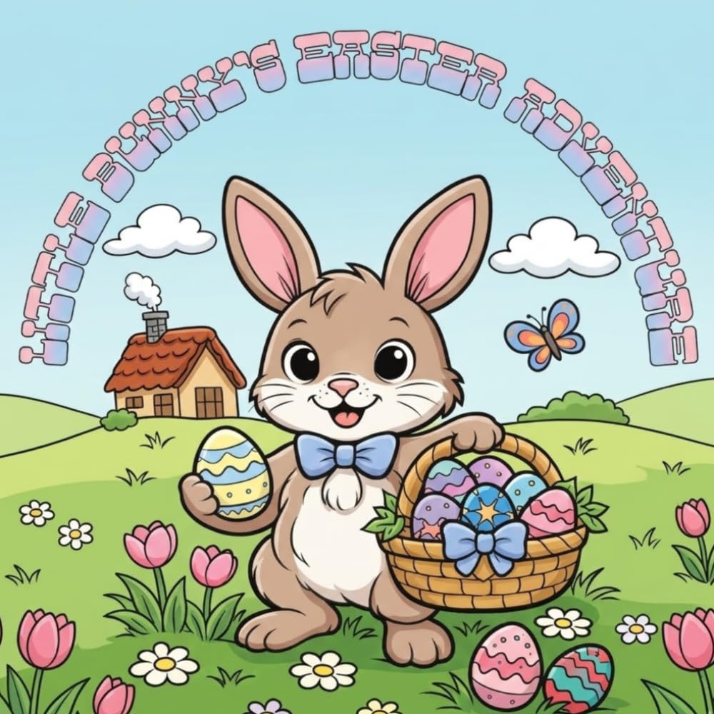 Little Bunny’s Easter Adventure: Coloring & Activity Book