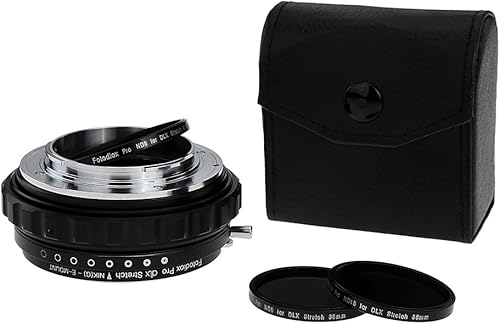 Miniatura 2 de Fotodiox Adaptador de montaje de lente extensible DLX compatible con lentes Nikon F-mount G-Type a cámaras Sony E-mount