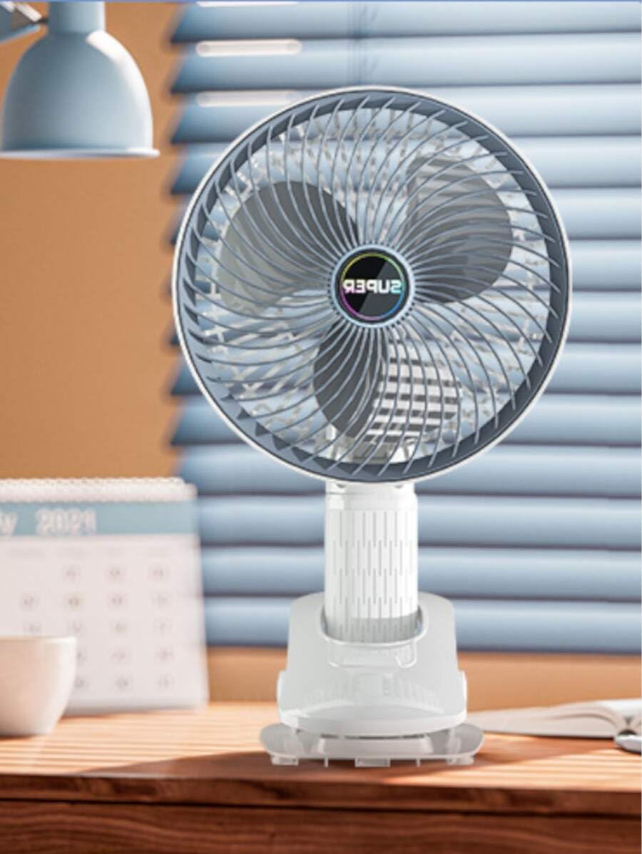 Kawachi 3-Speed 360° Rotating USB Rechargeable Wireless Electric Portable Clip Fan Handy Camping Desktop Office Table Cooling Fan (B0CXDY6C9N) Amazon Price History, Amazon Price Tracker