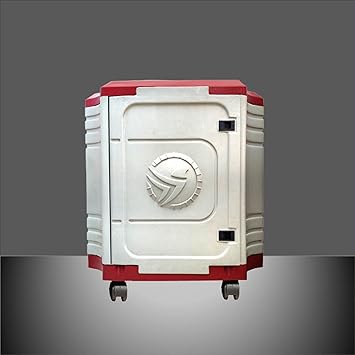 Urban Choice Redwhite Trolley for Inverter, Battery, UPS