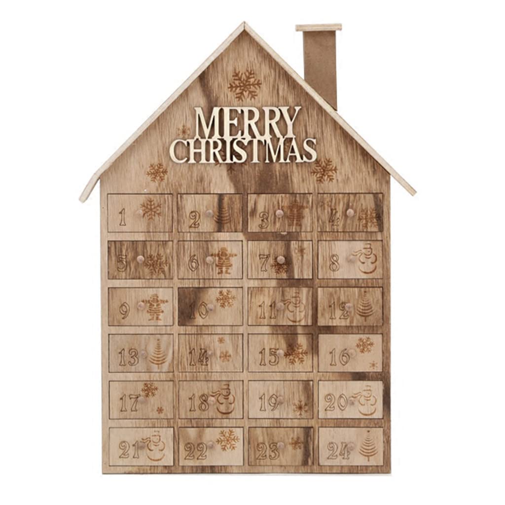 منازل عيد الميلاد التقويم عيد الميلاد الديكور عيد الميلاد العد التنازلي للأطفال