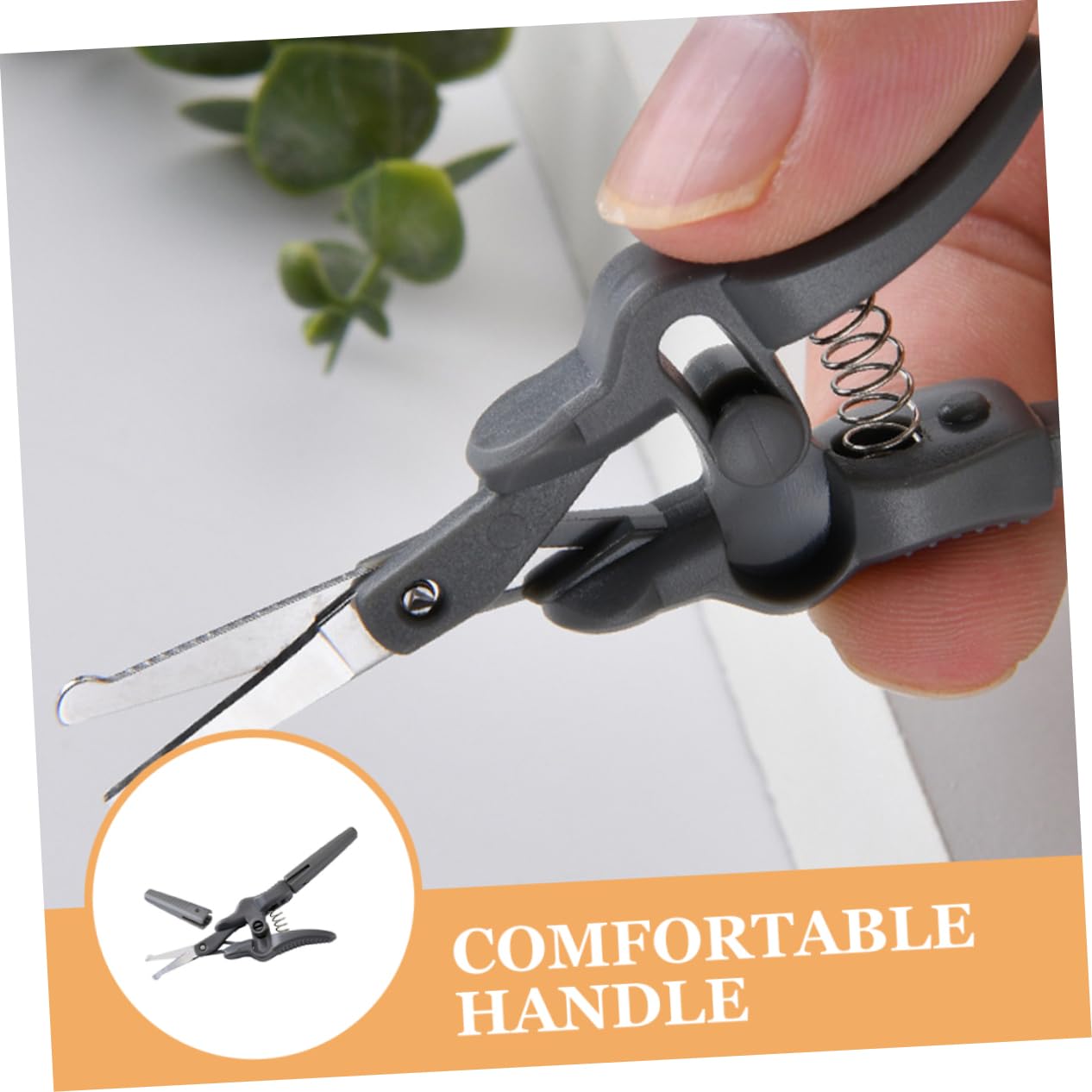 Beatifufu 3pcs Facial Scissors for Women Eyebrow Scissor Set Hair Cutting Scissors Men's Beard Grooming Scissor Stainless Steel